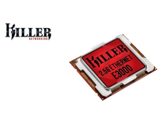 支持2.5G以太網(wǎng)，Killer E3000網(wǎng)卡發(fā)布